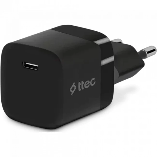 Батарейка Ttec SmartCharger 30W PD USB-C Travel Charger Black 2SCP03S