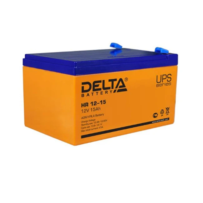 Сменные аккумуляторы АКБ для ИБП Delta Battery HR 12-15 12 В