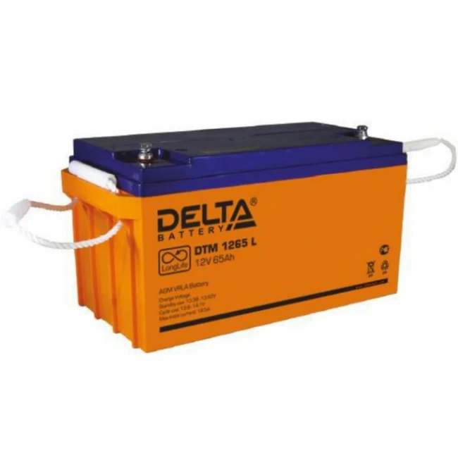 Сменные аккумуляторы АКБ для ИБП Delta Battery DTM 1265 L (12 В)