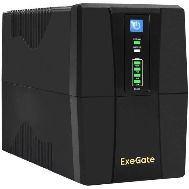 Источник бесперебойного питания ExeGate Power Back BNB-800 EP212516RUS Линейно-интерактивные, Напольный (Tower), 800 ВА, 480 Вт