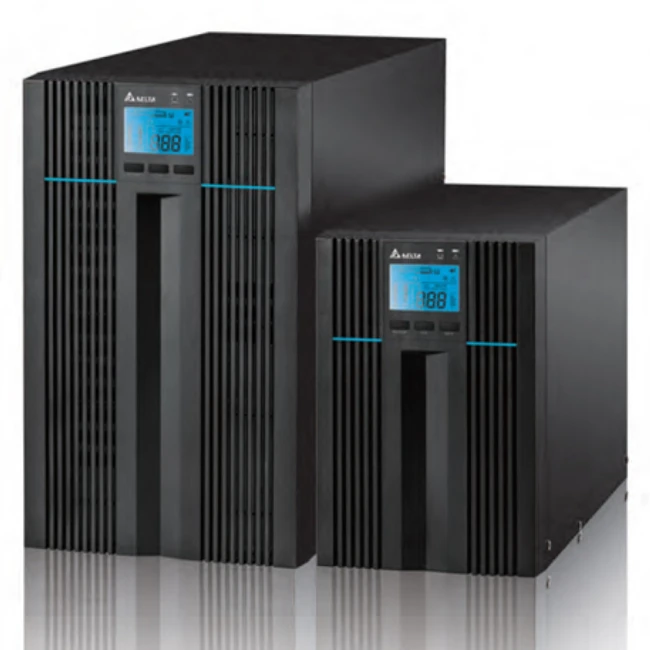 Источник бесперебойного питания Delta UPS102N2000B035 (Двойное преобразование (On-Line), Напольный, 1000 ВА, 900)