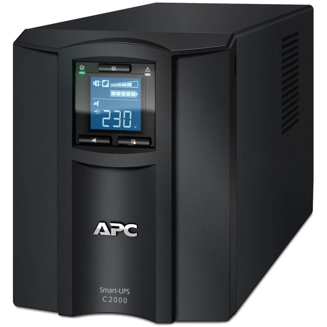 Источник бесперебойного питания APC Smart-UPS C 2000 SMC2000I Линейно-интерактивные, Напольный (Tower), 2000 ВА, 1300 Вт