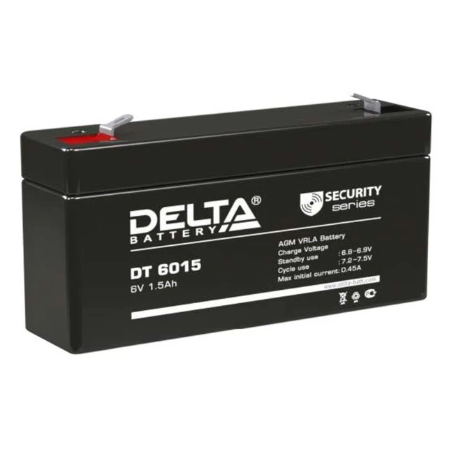 Сменные аккумуляторы АКБ для ИБП Delta Battery DT 6015 6 В