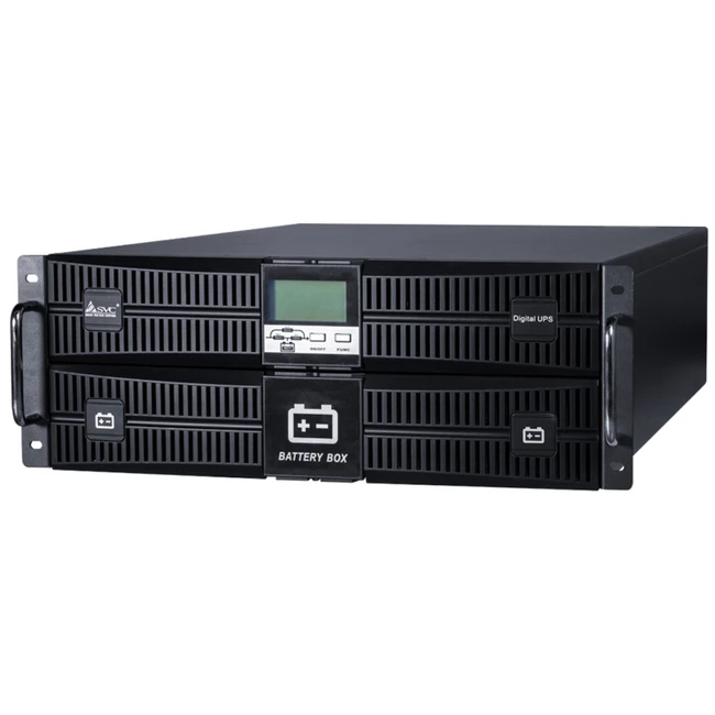 Источник бесперебойного питания SVC RTX-6KL-LCD Двойное преобразование (On-Line), Стоечный (Rack), 6000 ВА, 6000 Вт