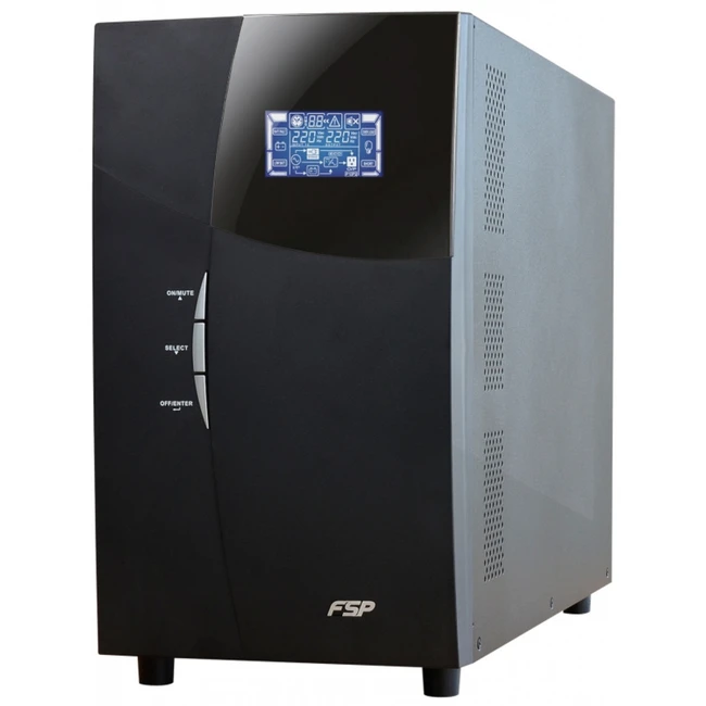 Источник бесперебойного питания FSP KNIGHT  KN-1101TS (Двойное преобразование (On-Line), Напольный, 1000 ВА, 800)