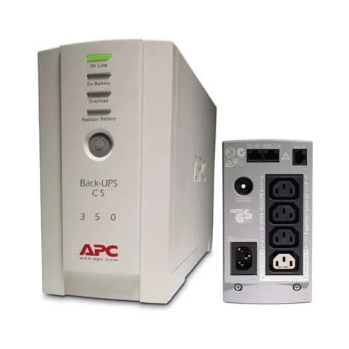 Источник бесперебойного питания APC Back-UPS 350 BK350EI Линейно-интерактивные, Напольный (Tower), 350 ВА, 210 Вт