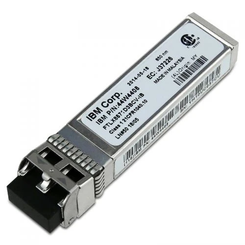 Аксессуар для сервера IBM 10GbE 850 nm Fiber SFP+ Transceiver (SR) for IBM BladeCenter 44W4408