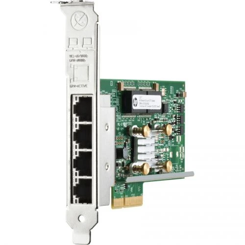 Сетевая карта HPE 1Gb 4-port BASE-T Adapter 647594-B21 Ethernet (LAN / RJ45)