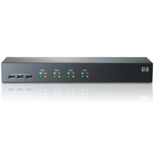 KVM-переключатель HPE Коммутатор 1x4 USB/PS2 KVM AF611A