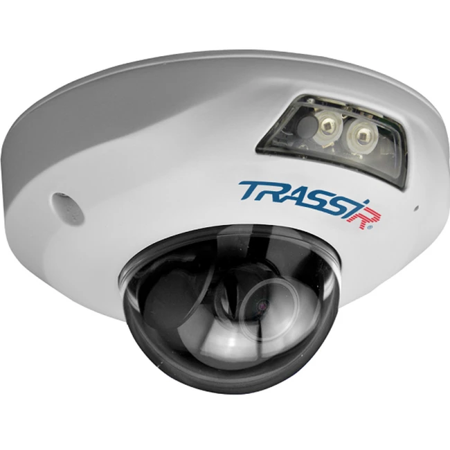 IP видеокамера Trassir TR-D4121IR1 3.6 Купольная, Внутренней установки, Проводная, 3.6 мм, 1/2.7", 2 Мп ~ 1920×1080 Full HD