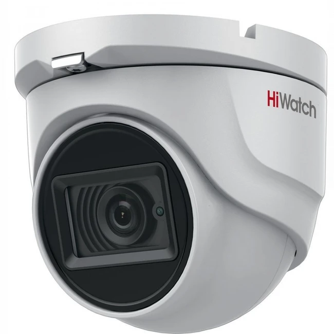 IP видеокамера HiWatch DS-T803 (3.6 mm) (Купольная, Уличная, Проводная, 3.6 мм, 1/2", 8 Мп ~ 3840×2160 4K UHD или Ultra HD)