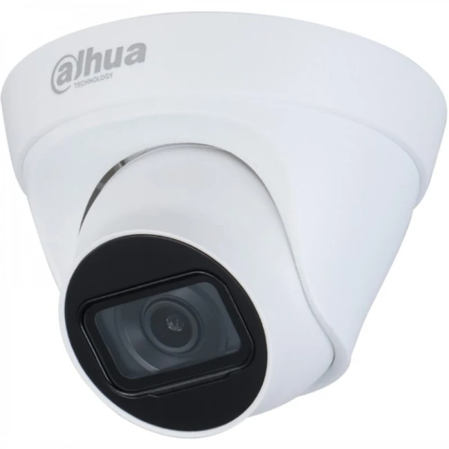IP видеокамера Dahua IPC-HDW1230T1P-0280B-S4 Купольная, Внутренней установки, Проводная, 2.8 мм, 1/2.7", 2 Мп ~ 1920×1080 Full HD