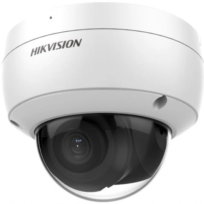 IP видеокамера Hikvision DS-2CD2143G2-IU 4MM (Купольная, Уличная, Проводная, 4 мм, 1/3", 4 Мп ~ 2688×1520)