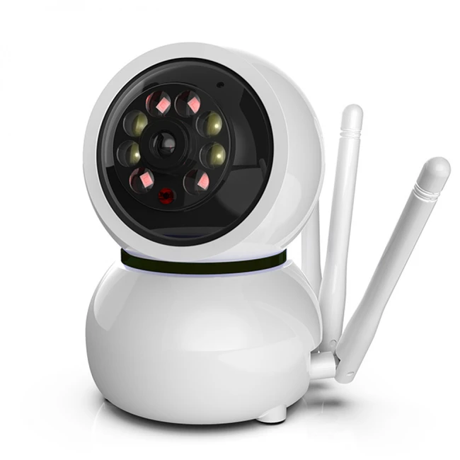 IP видеокамера Ritmix IPC-212 (PTZ-поворотная, Внутренней установки, WiFi + Ethernet, CMOS, 2 Мп ~ 1920×1080 Full HD)