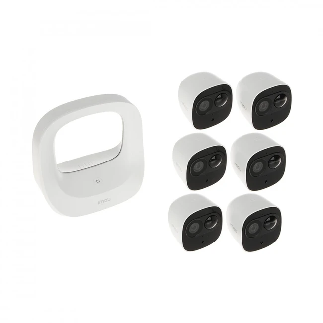 Комплект видеонаблюдения IMOU WLAN 802.11b/g/n CELL PRO KIT (1+6)