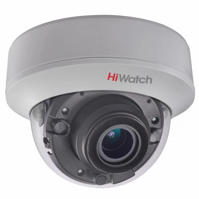 IP видеокамера HiWatch DS-T208S (2.7-13.5 mm) Купольная, Уличная, Проводная, 2.7 ~ 13.5 мм, 1/2.7", 2 Мп ~ 1920×1080 Full HD