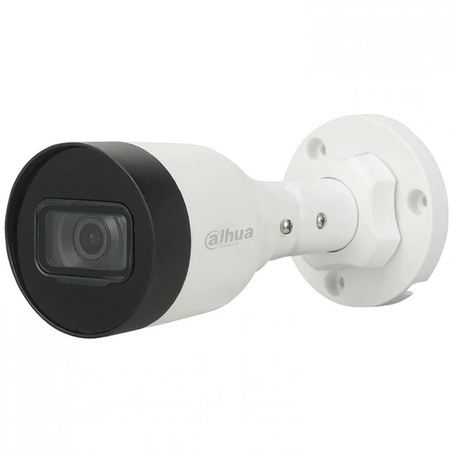 IP видеокамера Dahua DH-IPC-HFW1431S1P-0280B Цилиндрическая, Уличная, Проводная, 2.8 мм, 1/3.4“, 4 Мп ~ 2688×1520