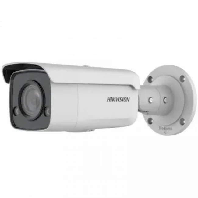 IP видеокамера Hikvision DS-2CD2T27G2-L(C)(6MM) Цилиндрическая, Уличная, Проводная, 6 мм, 1/2.8", 2 Мп ~ 1920×1080 Full HD