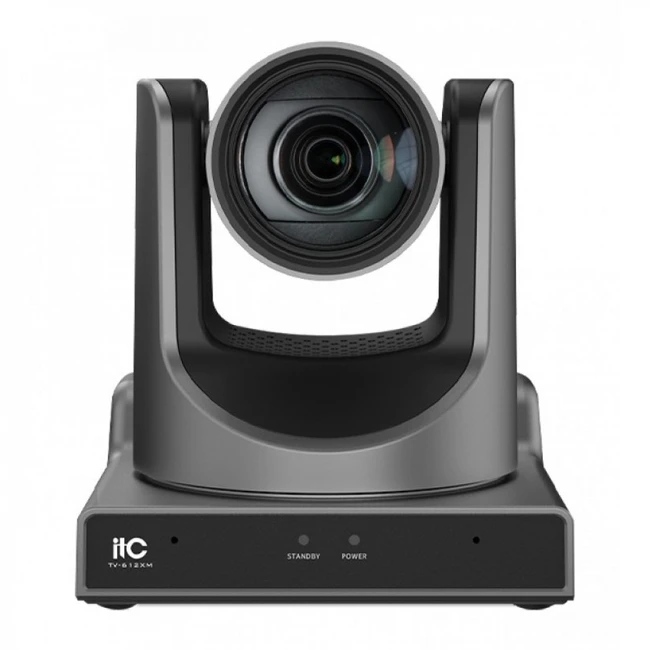 IP видеокамера ITC TV-612XM PTZ-поворотная, Внутренней установки, Проводная, 3.5 ~ 42.3 мм, 1/2.8", 2 Мп ~ 1920×1080 Full HD