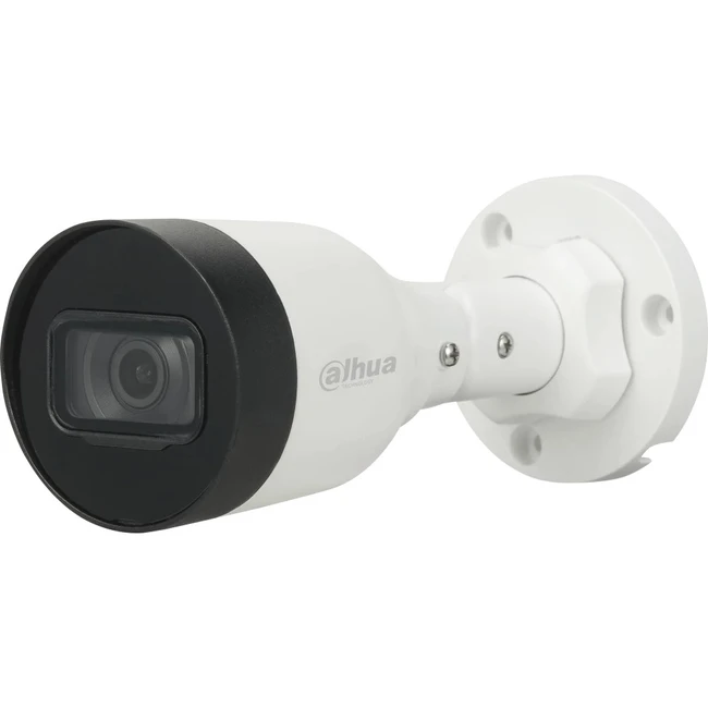 IP видеокамера Dahua DH-IPC-HFW1230S1P-0360B-S6 Цилиндрическая, Уличная, Проводная, 3.6 мм, 1/2.8", 2 Мп ~ 1920×1080 Full HD