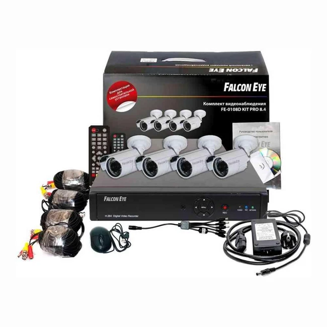 Комплект видеонаблюдения Falcon Eye FE-1108MHD KIT PRO 8.4