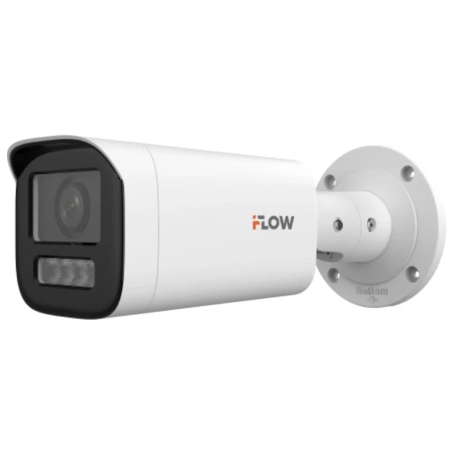 IP видеокамера iFlow F-IC-1622CMZ4 F-IC-1622CMZ4(2.8-12mm) (Цилиндрическая, Уличная, Проводная, 2.8 ~ 12 мм, 1/2.9", 2 Мп ~ 1920×1080 Full HD)