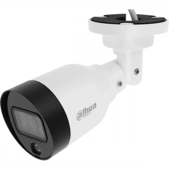 IP видеокамера Dahua DH-IPC-HFW1239S1P-LED-0280B-S5-QH2 (Цилиндрическая, Уличная, Проводная, 2.8 мм, 1/2.8", 2 Мп ~ 1920×1080 Full HD)