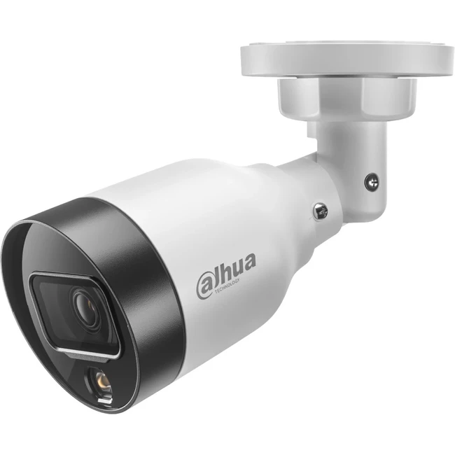 IP видеокамера Dahua DH-IPC-HFW1239S1P-LED-0360B-S6 (Цилиндрическая, Уличная, Проводная, 3.6 мм, 1/2.8", 2 Мп ~ 1920×1080 Full HD)