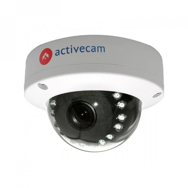 IP видеокамера ActiveCam AC-D3121IR1 (2.8 MM) AC-D3121IR1(2.8) Купольная, Внутренней установки, Проводная, 2.8 мм, 1/2.7", 2 Мп ~ 1920×1080 Full HD