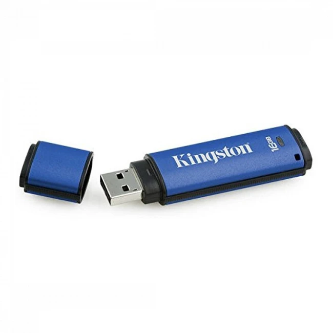 USB флешка (Flash) Kingston DataTraveler Vault Privacy DTVP30AV/16GB (16 ГБ)