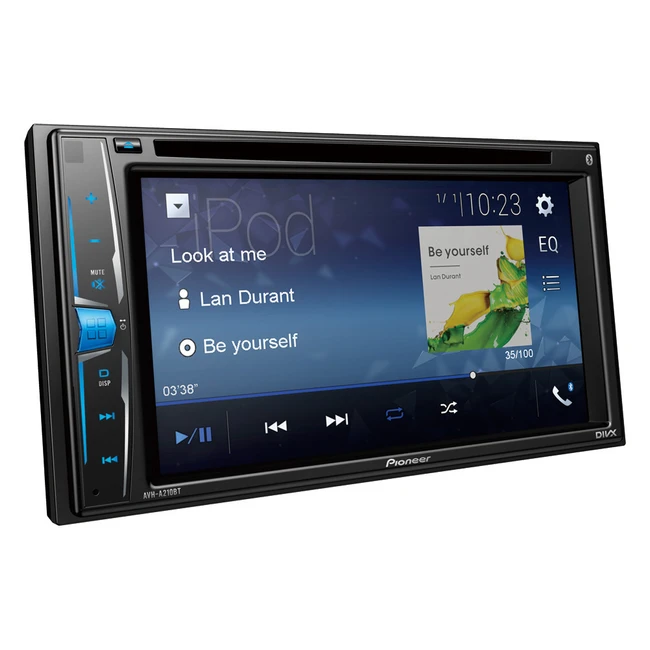 Pioneer Автомагнитола CD DVD AVH-A210BT 2DIN 4x50Вт