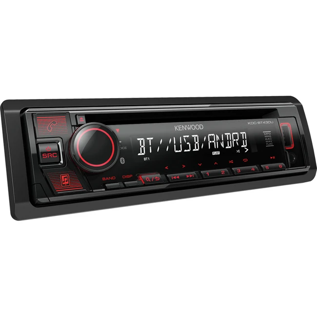 Kenwood Автомагнитола CD KDC-BT430U 1DIN 4x50Вт