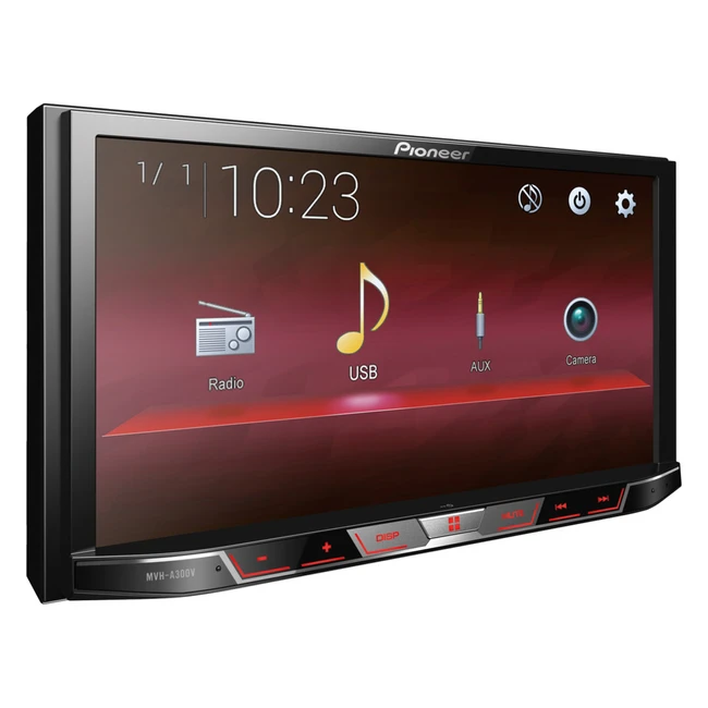 Pioneer Автомагнитола MVH-A300V 2DIN 4x50Вт