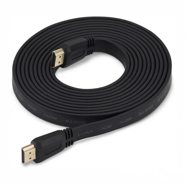 Кабель интерфейсный Buro HDMI19M-19M FLAT3 HDMI - HDMI