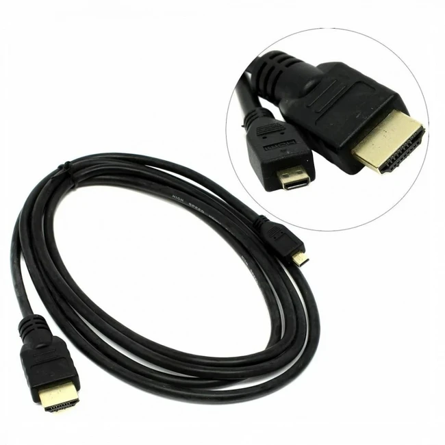 Кабель интерфейсный Buro MICROHDMI-HDMI-1.8 HDMI - Micro HDMI