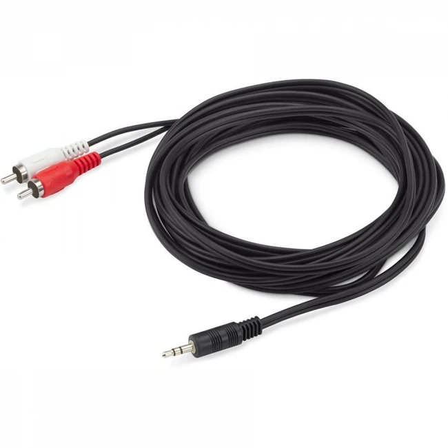 Кабель интерфейсный Buro BAAC010-5 (MINI JACK 3.5 (input) - RCA x2)