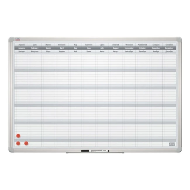 2x3 Демонстрационная доска Yearly TP005