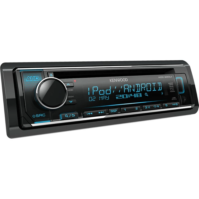 Kenwood Автомагнитола CD KDC-220UI 1DIN 4x50Вт
