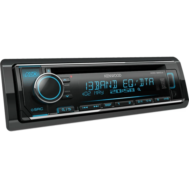 Kenwood Автомагнитола CD KDC-320UI 1DIN 4x50Вт