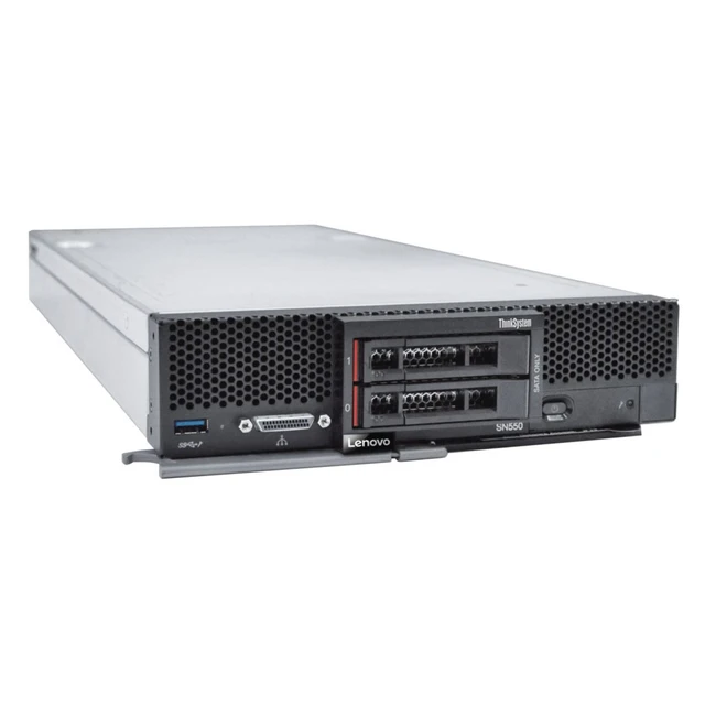 Сервер Lenovo ThinkSystem SN550 7X16S10L00 Blade, Xeon Platinum 8160, 2100 МГц, 24, 33, 6 x 32 ГБ, SFF 2.5", 4, 2x 480 ГБ, 2x 7.68 ТБ