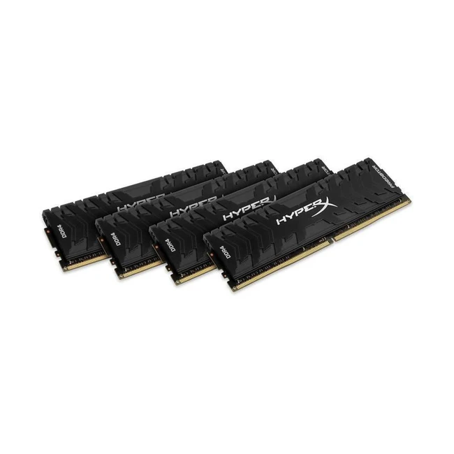 ОЗУ Kingston HyperX Predator CL17 (Kit of 4) HX436C17PB3K4/64 DIMM, DDR4, 64 Гб (4 х 16 Гб), 3600 МГц
