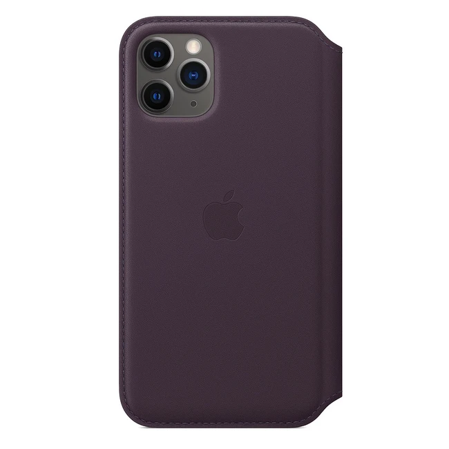 Аксессуары для смартфона Apple iPhone 11 Pro Leather Folio Aubergine MX072ZM/A
