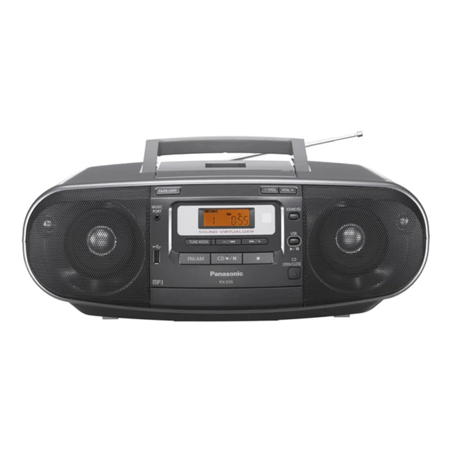 CD проигрыватель Panasonic RX-D55EE-K (Черный)