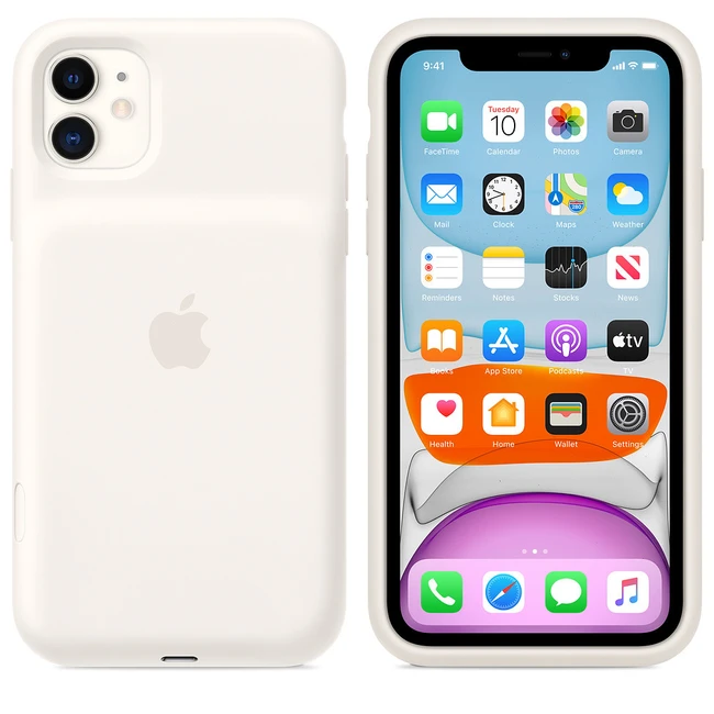 Apple iPhone 11 Smart Battery Case Soft White MWVJ2ZM/A