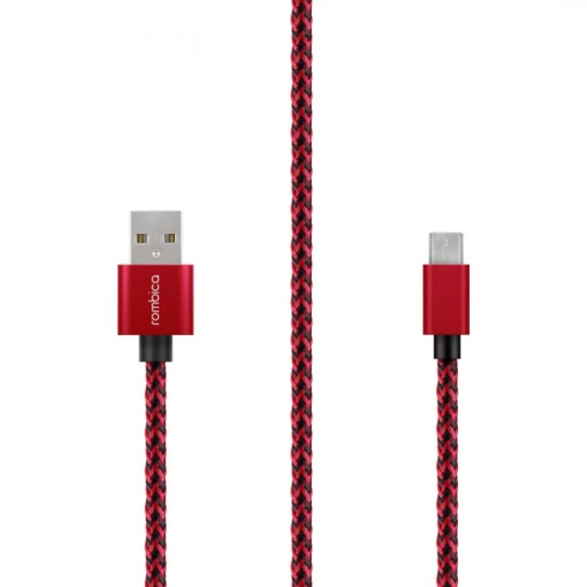 Кабель интерфейсный Rombica CB-AB04R (USB Type A - USB Type B micro)