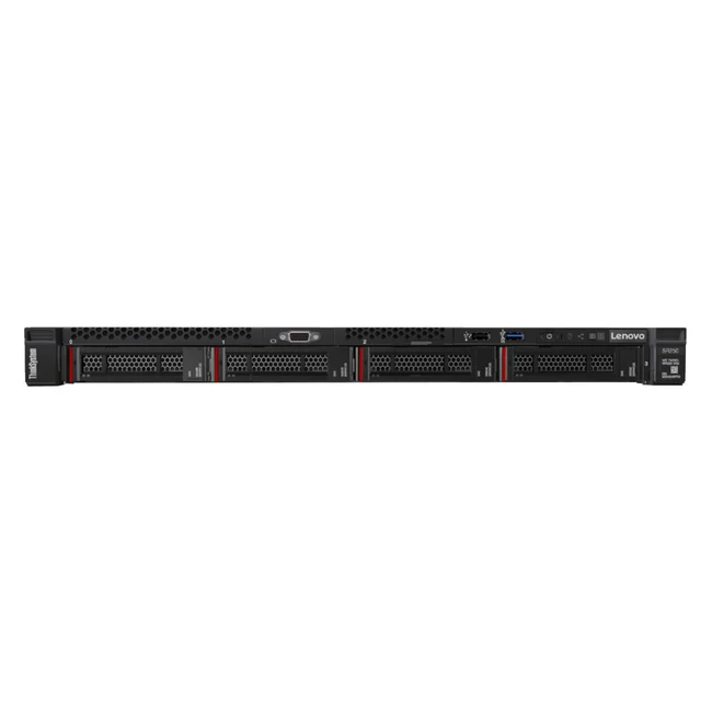 Сервер Lenovo ThinkSystem SR250 7Y51A02ZEA (1U Rack, Xeon E-2124, 3300 МГц, 4, 8, 1 x 8 ГБ, LFF 3.5", 4)