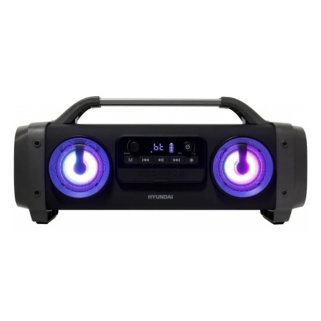 Портативная колонка Hyundai H-PCD400 (Черный)