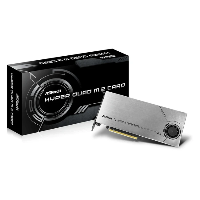 Аксессуар для жестких дисков ASRock HYPER QUAD M.2 CARD