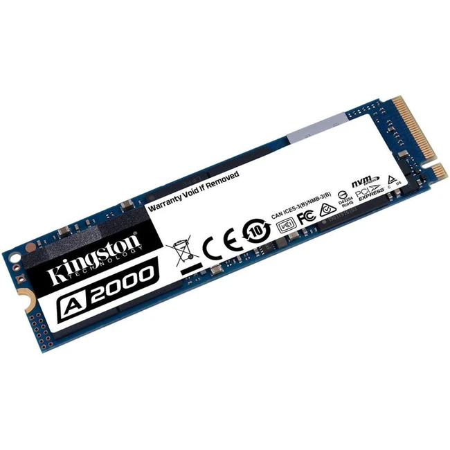 Жесткий диск Kingston A2000 SA2000M8/1000G SSD (твердотельные), 1 ТБ, M.2, PCIe