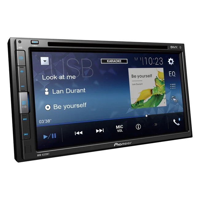 Pioneer Автомагнитола CD DVD AVH-A320BT 2DIN 4x50Вт